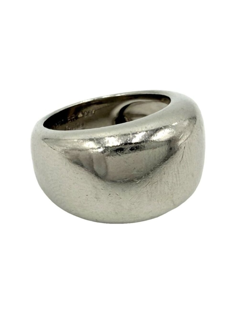 Cartier Ring Nouvelle Vague 18k White Gold Silver